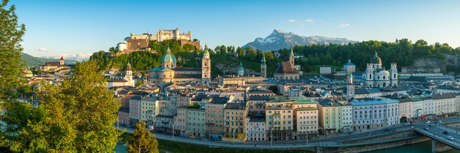 Panorama von der Altstadt Salzburg | © Tourismus Salzburg Panorama von der Altstadt Salzburg im Frühling | © Tourismus Salzburg